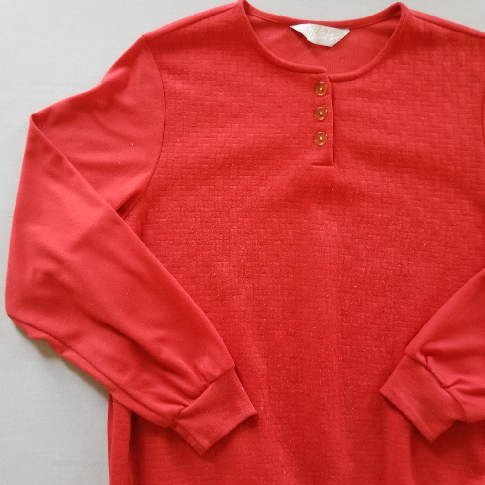 VTG cherry lightweight knit sweatshirt